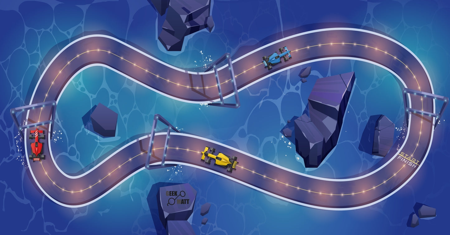 Race Track Desk Matt