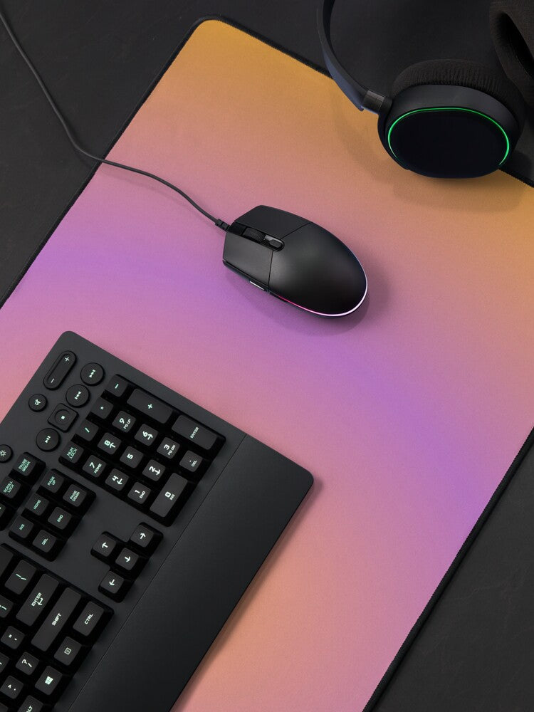Orange Circle Gradient Matt