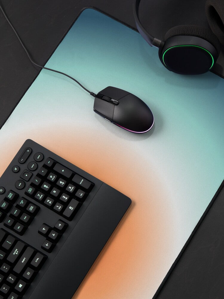 Mint Blue Circle Gradient Matt